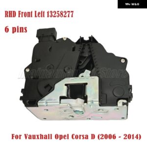 RHD ドアロック アクチュエーター セントラ ルロック フロント右/左 13258277 VAUXHALL CORSA D 2006-2014 MERIVA B 2010-2017 13258278 - RHD Front Left