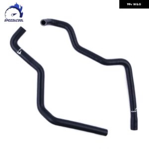 1994-1998 ランドローバー ディフェンダー 90 110 130 300TDI エンジン LHD シリコンヒーターホースキット - Matt Black