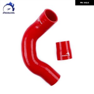 2001-2015 ボルボ V70 S60 S80 XC70 XC90 シリコンエアターボホットサイドブーストカプラーアンダーインタークーラーホースキット - Red