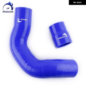 2001-2015 ボルボ V70 S60 S80 XC70 XC90 シリコンエアターボホットサイドブーストカプラーアンダーインタークーラーホースキット - Blue
