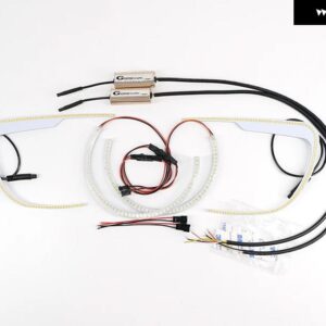 スバル インプレッサ XV クロストレック GJ GP Cライト スイッチバック ウィンカー デイライト エンジェルアイ LEDボードキット - Option 3