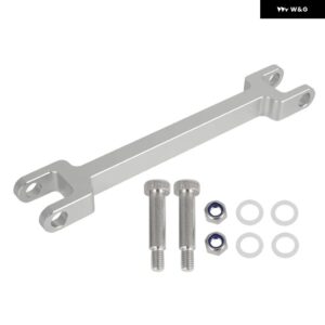 DSSR すべて BMW E36 320I 323I 325I 325ISモデル 1995年以前 アルミトランス ミッション ダブルシアセレクターロッドリンケージ - Silver