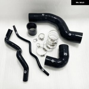 ターボ シリコン インタークーラー ターボブースト ホース キット 96-05 アウディ A3 TT MK1 1.8T 180PS VW ゴルフ ジェッタ ボラ GTI MK4 PQ34 1.8T - K8-002 Black
