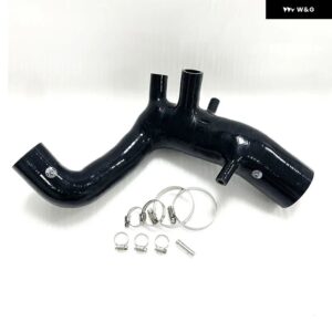 ターボ シリコン インタークーラー ターボブースト ホース キット 96-05 アウディ A3 TT MK1 1.8T 180PS VW ゴルフ ジェッタ ボラ GTI MK4 PQ34 1.8T - K8-69 Black