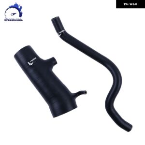 1999-2004 ランドローバー ディスカバリー 2 TD5 シリコン吸気口ブーストホース ターボ エア ボックス チューブ - Matt Black