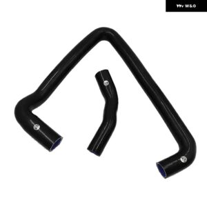 シリコン ラジエーター ホース 日産 300ZX ツインターボ Z32 フェアレディ VG30DET 89-00 2個 - K8-271 black
