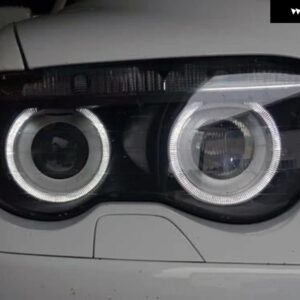 BMW E65 E66 プレフェイスリフト 2002 - 05 超高輝度 COB LED エンジェルアイキット ハローリング - xenon headlight