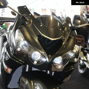 カワサキ NINJA ZX14 ZX14R ZZR1400 2006 - 2018 BLUETOOTH対応アプリ マルチカラー 超高輝度 RGB LED エンジェルアイキット - 2012-2018