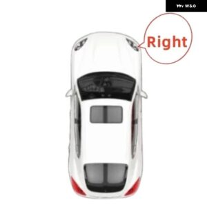 BMW MINI COUNTRYMAN COOPER F60 2017-2022 車用フロント ヘッドランプ カバー 防水 クリア ヘッドライト レンズ - 1pcs Right light