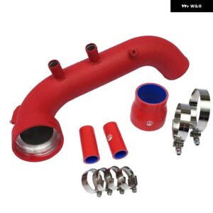 インテークターボチャージ パイプ 冷却キット BMW N54 E88 E90 E92 135I M2 M235I 335I 435I N55 F20 F30 RWD 2012-2016 - N54-CP RED
