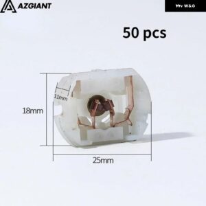 ベアリング カバー PTC付き/なし フォード マツダ ジャガー ボルボ ランドローバー ルノー コレオス F280 セントラ ルドアロック モーターキャップ - 50 pcs without PTC