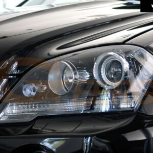 メルセデス ベンツ M クラス W164 ML 2005 - 11 超高輝度デイライト COB LED エンジェルアイキット ハローリング - facelift HD