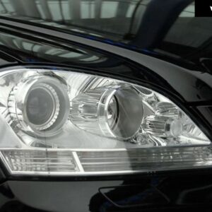 メルセデス ベンツ M クラス W164 ML 2005 - 11 超高輝度デイライト COB LED エンジェルアイキット ハローリング - pre facelift HD