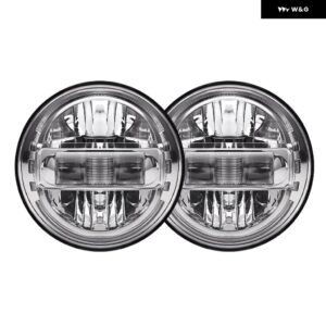 7インチ LED ヘッドライト アセンブリ ホール DRL ハイロービーム 4インチ フォグライトセット ジープ ラングラー JK 2007-2018 LJ CJ TJ 97-18 - JK Headlight3