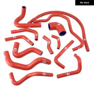 シリコン ラジエーター ホース マツダ MX5 MK1 1.6 1989-1998 13個 - K8-70 RED