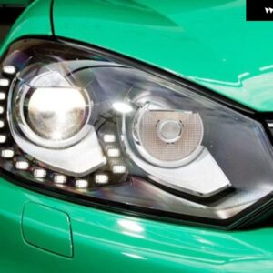 フォルクスワーゲン VW GOLF GTI MK VI 6 MK6 2008 2009 2010 - BLUETOOTHアプリ 超高輝度マルチカラーRGB LEDエンジェルアイキット ハローリング - Xenon HD 2