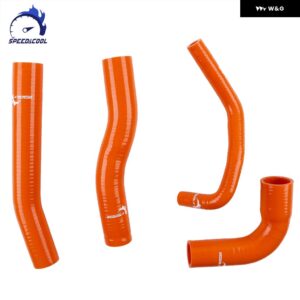 1989-1997 トヨタ ハイラックス RN105 RN106 RN111 RN130 22R シリコン ラジエーター ホースキット - Orange