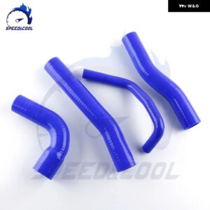 1989-1997 トヨタ ハイラックス RN105 RN106 RN111 RN130 22R シリコン ラジエーター ホースキット - Blue