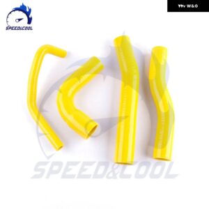 1989-1997 トヨタ ハイラックス RN105 RN106 RN111 RN130 22R シリコン ラジエーター ホースキット - Yellow