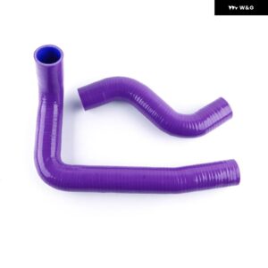 1993-1997 マツダ RX7 RX-7 MK3 FD FD3S 13B 1.3L ターボ シリコン ラジエーター ホースキット - Purple
