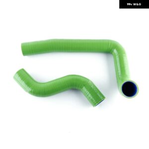 1993-1997 マツダ RX7 RX-7 MK3 FD FD3S 13B 1.3L ターボ シリコン ラジエーター ホースキット - Green