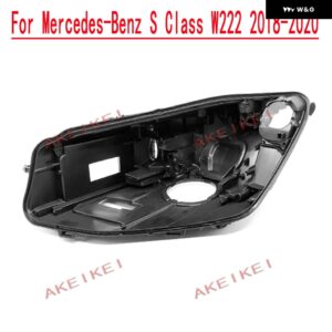 メルセデス ベンツ S クラス W222 2018 2019 2020 カーライト リアベースハウス フロント ヘッドライト バック ハウジング - 1pcs Left light