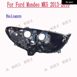 フォード モンデオ フュージョン MK5 2013-2016 車用ライト リアベースハウス フロント ヘッドライト バック ハウジング ヘッドランプ ホルダー 交換 - Right light Halogen