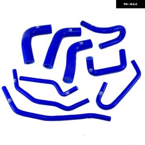 シリコン ラジエーター ホースキット マツダ ミアータ MX5 1.8L 94-97 レッド/ブルー/ブラック - K8-49 BLUE