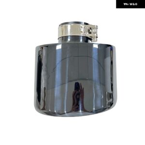 アウディ A4 A5A6A7 マフラー ステンレス ブラック電気メッキテール パイプ REEXPORT パーソナライゼーション 楕円形 幅160MM - right 60mm-165mm