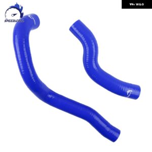 1993-1998 トヨタ スープラ MK4 JZA80 非VVTI 2JZ-GE NA エンジン RHD 車用シリコン ラジエーター 冷却ホースキット - Blue