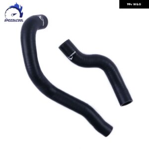 1993-1998 トヨタ スープラ MK4 JZA80 非VVTI 2JZ-GE NA エンジン RHD 車用シリコン ラジエーター 冷却ホースキット - Matt Black