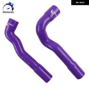 1992-1999 BMW E36 M3 325I 325IS 325IX 328I 330I 車用シリコン ラジエーター クーラント パイプ ホースキット - Purple