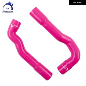 1992-1999 BMW E36 M3 325I 325IS 325IX 328I 330I 車用シリコン ラジエーター クーラント パイプ ホースキット - Pink