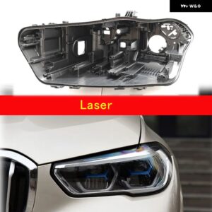 BMW X5 G05 2019-2022 2023 2024 車用 ヘッドライト ハウジング ベース ヘッドライト バックリッド ヘッドランプ リアシェル ヘッドランプ バックハウス - Laser Left side