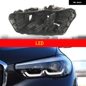 BMW X5 G05 2019-2022 2023 2024 車用 ヘッドライト ハウジング ベース ヘッドライト バックリッド ヘッドランプ リアシェル ヘッドランプ バックハウス - LED Left side