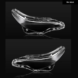 トヨタ カローラ レビン 2014 2015 2016 ヘッドランプ レンズ ヘッドライト ガラス オートシェルカバー カー ヘッドライト シェル ヘッドライト カバー - 2pcs pair light