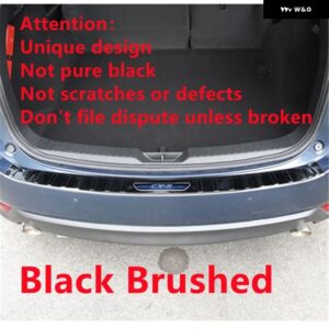 マツダ CX-5 CX5 304 2017 - 21 ステンレス リア バンパー プロテクター シル トランク トレッドプレート トリム カー スタイリング - External Blue 1PCS