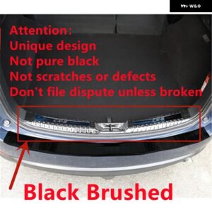 マツダ CX-5 CX5 304 2017 - 21 ステンレス リア バンパー プロテクター シル トランク トレッドプレート トリム カー スタイリング - Internal Blue 1PCS