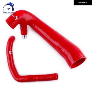 2007-2010 ミニ クーパー S 1.6 R55 R56 R57 2008 2009 車用 シリコン ターボインレットホース チューブ パイプ キット - Red