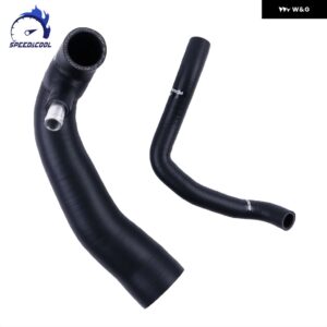 2007-2010 ミニ クーパー S 1.6 R55 R56 R57 2008 2009 車用 シリコン ターボインレットホース チューブ パイプ キット - Matt Black