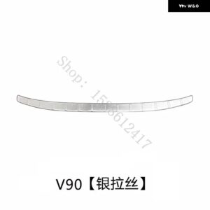 ボルボ XC90/XC60/S60/S90/V60/V60CC/V90/V90CC カーアクセサリー リア バンパー プロテクター シル トランク トレッドプレート トリム リア スタイリング - 2017-2024 V90
