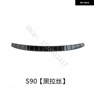 ボルボ XC90/XC60/S60/S90/V60/V60CC/V90/V90CC カーアクセサリー リア バンパー プロテクター シル トランク トレッドプレート トリム リア スタイリング - 2017-2024 S902