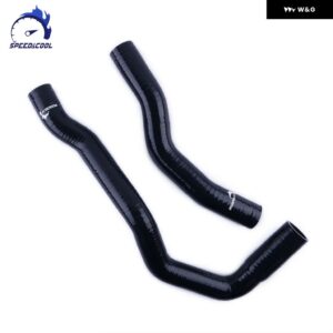 1993-1998 トヨタ スープラ JZA80 NA ノンターボ ノンターボ 2JZ-GE 2JZGE シリコン ラジエーター クーラント パイプ チューブ ホースキット - black
