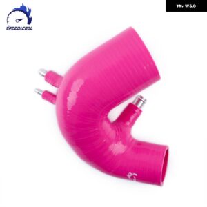 2008-2012 フィアット アバルト 500 595 1.4L ターボ T-JET 車用 シリコン製インレットホース チューブ パイプ キット - Pink