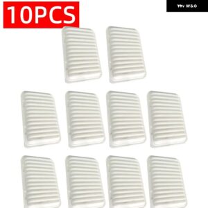 トヨタ カローラ L4 1.8L 2009-2018 用 エンジン キャビンエア フィルター カーボン CA10190 17801-0D060 17801-0T030 - 10pcs