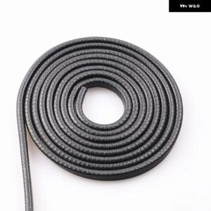 5メートル車用 防止ストリップ 5色展開 実用的 外装 アクセサリー 自動車 装飾 部品 - black