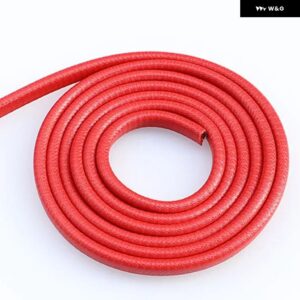 5メートル車用 防止ストリップ 5色展開 実用的 外装 アクセサリー 自動車 装飾 部品 - Red