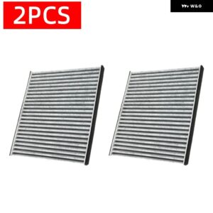 車内エア フィルター スバル トライベッカ 2008-2014 オート フィルター カーボン CF9846A 63210-AG000 63210-AG001 72880-AG00A - 2pcs