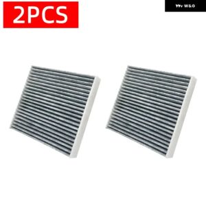 車内エア フィルター トヨタ ヴェンザ 2021-2024 オート フィルター カーボン CF12157 87139-0E040 87139-0R030 87139-26010 8713958010 - 2pcs