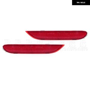 リア バンパー リフレクター ブレーキランプ バルブ 無 インフィニティ Q50 QX56 JX35QX60 QX80QX30 日産 リーフ パスファインダー ローグ - 1 Left and 1 Right